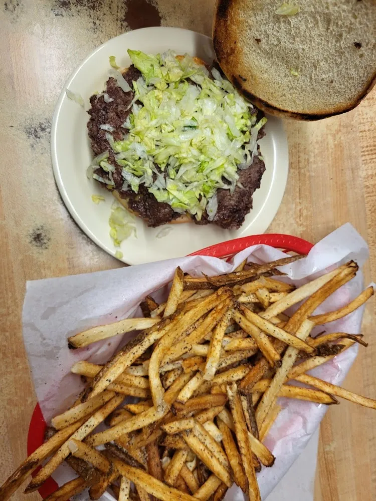 Double Cheeseburger with Fries